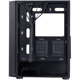  Корпус 1STPLAYER GO6 ARGB Black (GO6-BK-4F7) / ATX / 4x120mm ARGB fans 
