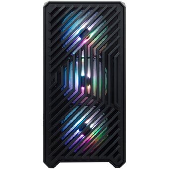  Корпус 1STPLAYER Trilobite T5 ARGB Black (T5-BK-4F7) / mATX / 4x120mm ARGB fans 