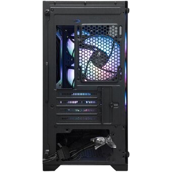  Корпус 1STPLAYER Trilobite T5 ARGB Black (T5-BK-4F7) / mATX / 4x120mm ARGB fans 