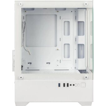  Корпус Accord ACC-ZCU2W, mATX, Mini-Tower, без БП, белый 