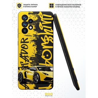  Силиконовый чехол DesignOnCase для Galaxy A32 (Галакси А32), Lamborghini Huracan 
