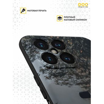  Силиконовый чехол DesignOnCase для Honor X8 (Хонор Х8), BMW 