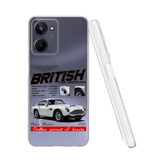  Силиконовый чехол DesignOnCase для Realme 10 (Риалми 10), Aston Martin DB5 