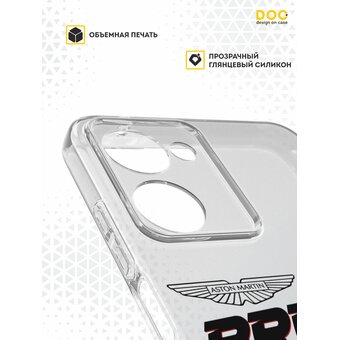  Силиконовый чехол DesignOnCase для Realme 10 (Риалми 10), Aston Martin DB5 
