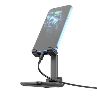  Держатель настольный Borofone BH42 Lite Star (black) (217787) 