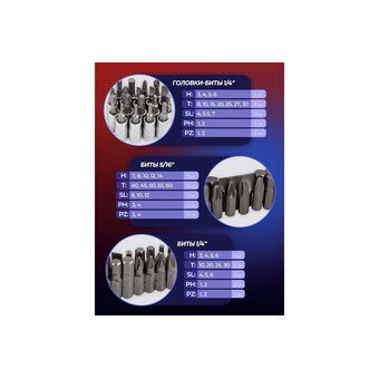  Набор инструментов Yataforce YF-41082-5DS 