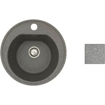  Кухонная мойка AV Engineering AV510510RGRA серый 