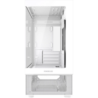  Корпус Powercase Vision Micro M2 (CVMWM2-L0), Tempered Glass, белый, mATX 