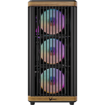  Корпус Formula TimberLine T1 черный без БП ATX 4x120mm 2xUSB3.0 audio bott PSU 