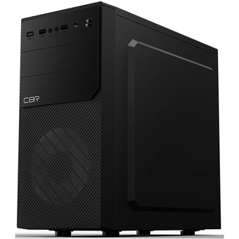  Корпус CBR RD850 (PCC-MATX-RD850-WPSU) mATX Minitower, без БП, 1*USB 3.0, 2*USB 2.0, HD Audio+Mic, кабель питания 1.2м, Black 