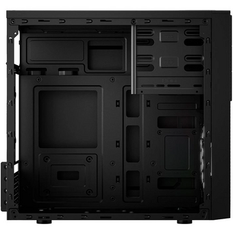  Корпус CBR RD850 (PCC-MATX-RD850-WPSU) mATX Minitower, без БП, 1*USB 3.0, 2*USB 2.0, HD Audio+Mic, кабель питания 1.2м, Black 