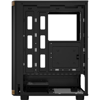  Корпус Formula TimberLine T1 черный без БП ATX 4x120mm 2xUSB3.0 audio bott PSU 