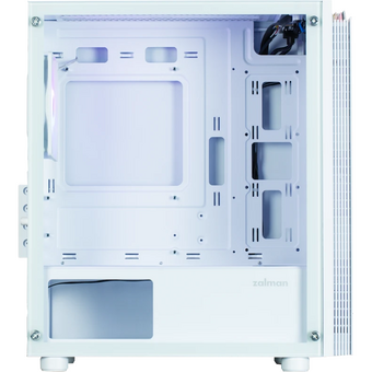  Корпус ZALMAN T4 Plus, mATX, White, Window, 1 x Combo (3.5'' or 2.5''), 1x3.5'', 2x2.5", 1xUSB2.0, 2xUSB3.0, REAR 1x120mm ARGB 
