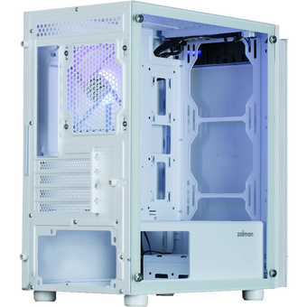  Корпус ZALMAN T4 Plus, mATX, White, Window, 1 x Combo (3.5'' or 2.5''), 1x3.5'', 2x2.5", 1xUSB2.0, 2xUSB3.0, REAR 1x120mm ARGB 