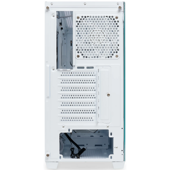 Корпус HSPD M740 (M740-TGWH-ARGB), без БП, Mesh Mid Tower, white, TG, 0.6 SPCC, 4x120mm ARGB E-ATX, ATX, mITX 170/400/200mm 4x2.5", 2x3.5", 7x 