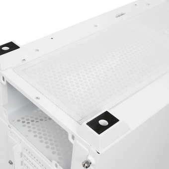  Корпус HSPD M740 (M740-TGWH-ARGB), без БП, Mesh Mid Tower, white, TG, 0.6 SPCC, 4x120mm ARGB E-ATX, ATX, mITX 170/400/200mm 4x2.5", 2x3.5", 7x 
