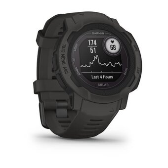  Smart-часы Garmin Instinct 2 Solar (010-02627-03) 45мм 0.9" Amoled черный/черный 