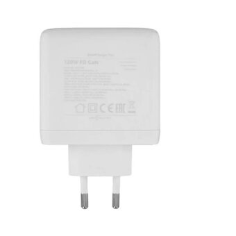  СЗУ TTEC 2SCG04B SmartCharger Trio GAN 120W PD Travel Charger 2 USB-C+USB-A White 