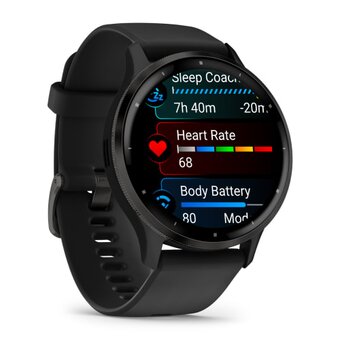  Smart-часы Garmin Venu 3 (010-02784-01) 45mm черный 