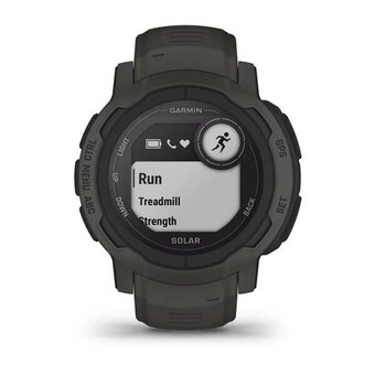  Smart-часы Garmin Instinct 2 Solar (010-02627-00) 45мм, 0.9", черный/черный 