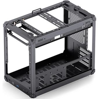  Корпус JONSBO C6 Max Black без БП, mini-ITX, micro-ATX, черный 