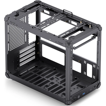  Корпус JONSBO C6 Max Black без БП, mini-ITX, micro-ATX, черный 
