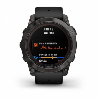  Smart-часы Garmin Fenix 7X Pro Sapphire Solar Edition (010-02778-11) Титановый угольно-серый корпус с DLC-покрытием 