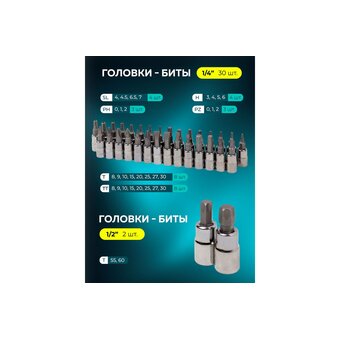  Набор инструментов FORS&TUNE  38841 