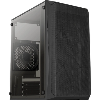  Корпус Formula CS-107, mATX, Mini-Tower, без БП, черный 