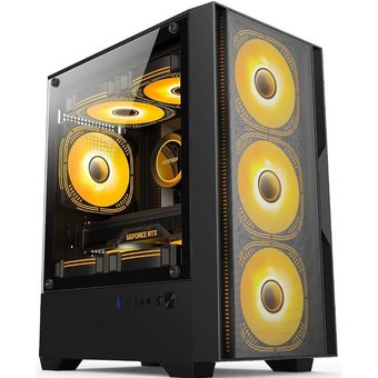  Корпус Accord ACC-ZCU1B, mATX, Mini-Tower, без БП, черный 