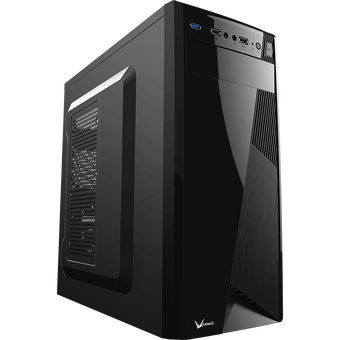  Корпус FORMULA (AEROCOOL) CS-1101 black MidiTower (ATX, mATX, miniITX, без БП, 2хUSB2.0+USB3.0) 
