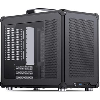  Корпус JONSBO C6 Max Black без БП, mini-ITX, micro-ATX, черный 