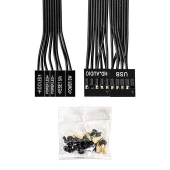  Корпус Exegate BAA-303 EX297991RUS Minitower (mATX, без БП, 2*USB, HD Audio, черный) 