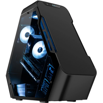  Корпус JONSBO TR03-A Black Aluminium panel 
