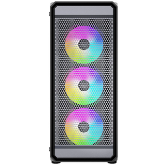  Корпус XASTRA A403 4ARGB Black (A403-4FC12A) ATX/Mesh tempered glass 4x120mm ARGB PWM fans 