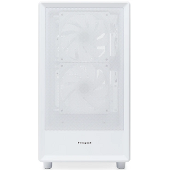  Корпус HSPD M310 (M310-TGWH-ARGB), без БП, Mesh Mini-tower, White, TG, 0.4 SPCC, 3x120mm ARGB mATX, mITX 180/280/160mm 1x2.5", 4xPCI 2xUSB-A 3 