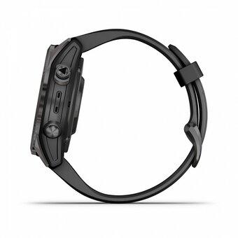  Smart-часы Garmin Fenix 7S Pro Sapphire Solar (010-02776-11) 42mm карбон серый/черный 