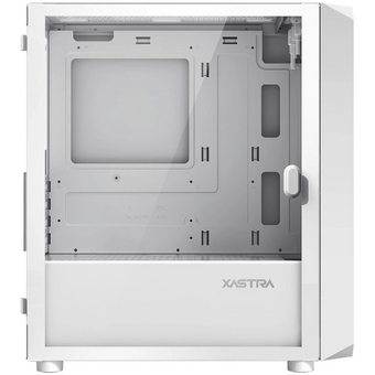  Корпус XASTRA A303M 3ARGB White (A303M-2FC14A-1FC12A-D-WH) mATX/Mesh tempered glass 2x140mm + 1x120mm ARGB PWM fans Door 