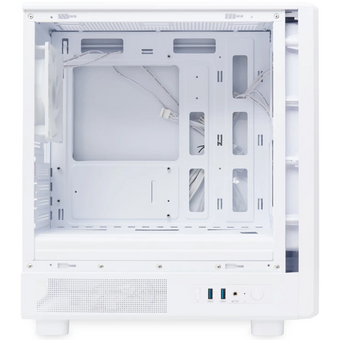  Корпус HSPD M310 (M310-TGWH-ARGB), без БП, Mesh Mini-tower, White, TG, 0.4 SPCC, 3x120mm ARGB mATX, mITX 180/280/160mm 1x2.5", 4xPCI 2xUSB-A 3 