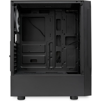  Корпус HSPD M540 (M540-TGBK-ARGB), без БП, Mesh Mid Tower, Black, TG, 0.45 SPCC, 3x120mm ARGB ATX, mITX 160/300/150mm 2x2.5", 7xPCI 1xUSB-A 3. 