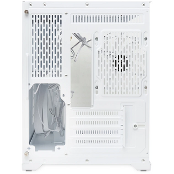  Корпус HSPD F330 (F330-TGWH-ARGB), без БП, Panoramic Mini-tower, White, TG, 0.5 SPCC, 3x120mm ARGB mATX, mITX 160/400/200mm 1x2.5", 2x3.5", 4x 