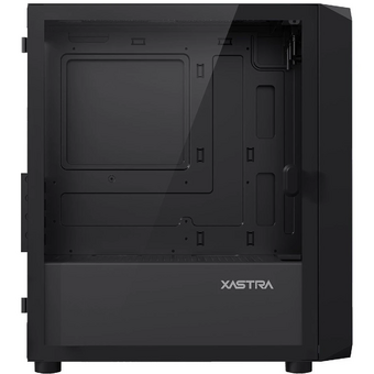  Корпус XASTRA A303M 3ARGB Black (A303M-2FC14A-1FC12A-D) mATX/Mesh tempered glass 2x140mm + 1x120mm ARGB PWM fans Door 
