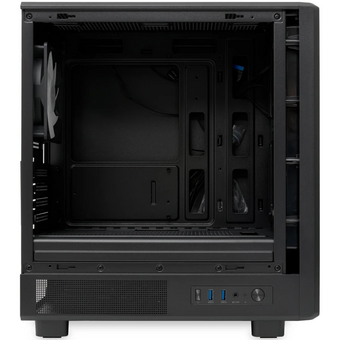  Корпус HSPD M310 (M310-TGBK-ARGB), без БП, Mesh Mini-tower, Black, TG, 0.4 SPCC, 3x120mm ARGB mATX, mITX 180/280/160mm 1x2.5", 4xPCI 2xUSB-A 