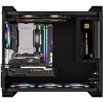 Корпус Accord ACC-GCUB4, mATX, без БП, черный 