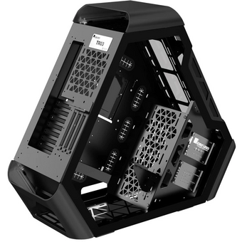  Корпус JONSBO TR03-A Black Aluminium panel 