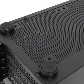  Корпус HSPD M210 (M210-MBK), без БП, Mesh Mid Tower, Black, 0.7 SPCC, 1x90mm mATX, mITX 140/280/150mm 1x2.5", 4xPCI 1xUSB-A 3.0 302x168x350mm 