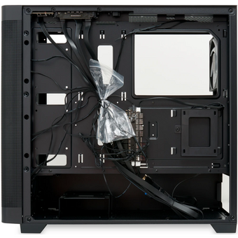  Корпус HSPD M740 (M740-TGBK-ARGB), без БП, Mesh Mid Tower, Black, TG, 0.6 SPCC, 4x120mm ARGB E-ATX, ATX, mITX 170/400/200mm 4x2.5", 2x3.5", 7x 