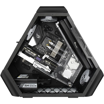  Корпус JONSBO TR03-A Black Aluminium panel 
