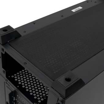  Корпус HSPD M740 (M740-TGBK-ARGB), без БП, Mesh Mid Tower, Black, TG, 0.6 SPCC, 4x120mm ARGB E-ATX, ATX, mITX 170/400/200mm 4x2.5", 2x3.5", 7x 