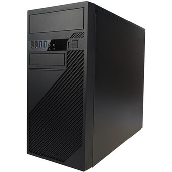  Корпус InWin EFS712 Black (6195517) Mini Tower U3*2+U2*2+A(HD) + front fan holder + Screwless mATX (без блока питания) 